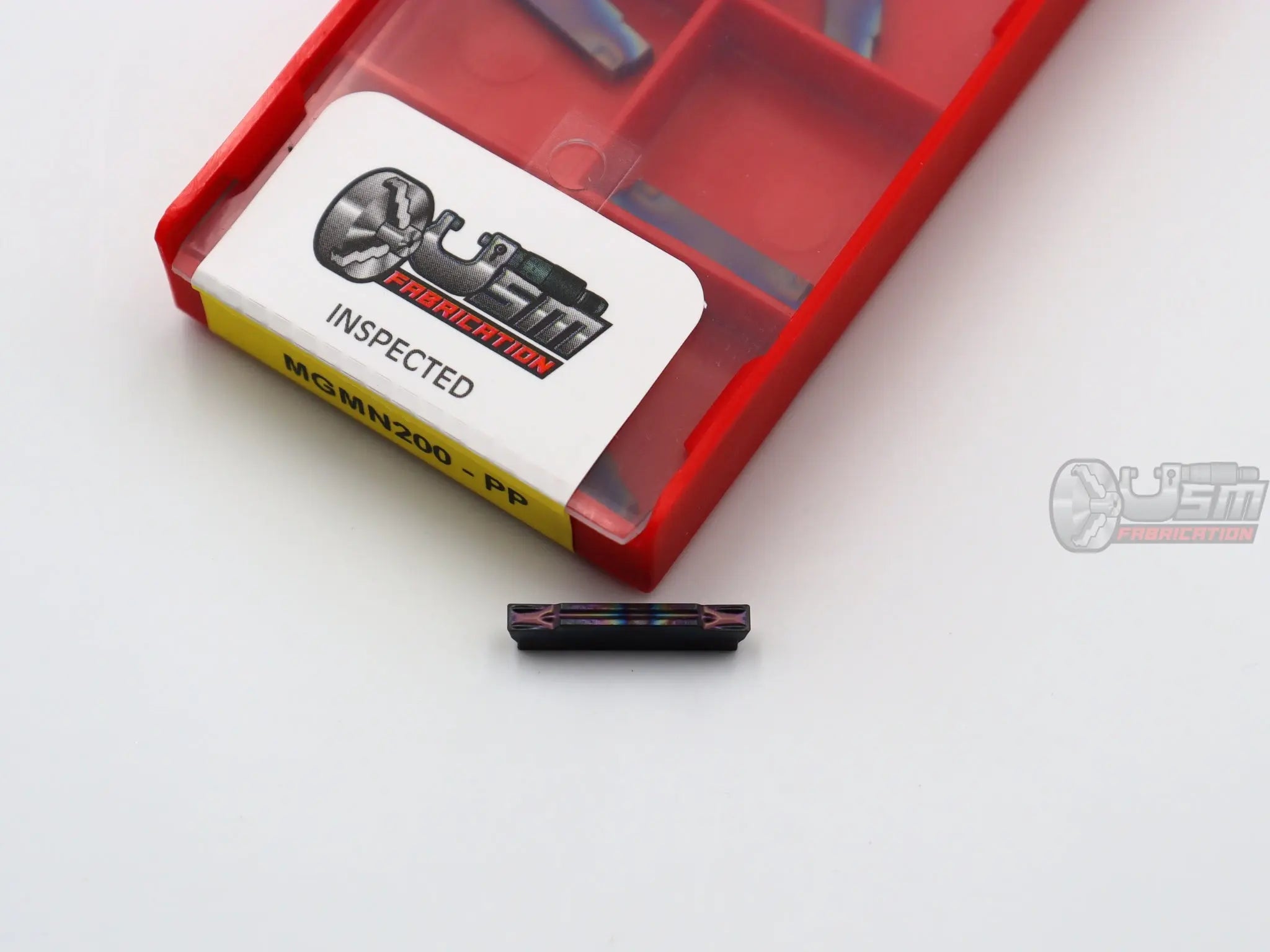 Plaquettes a gorge/tronçonnage MGMN – Série USMfabrication™ USMfabrication