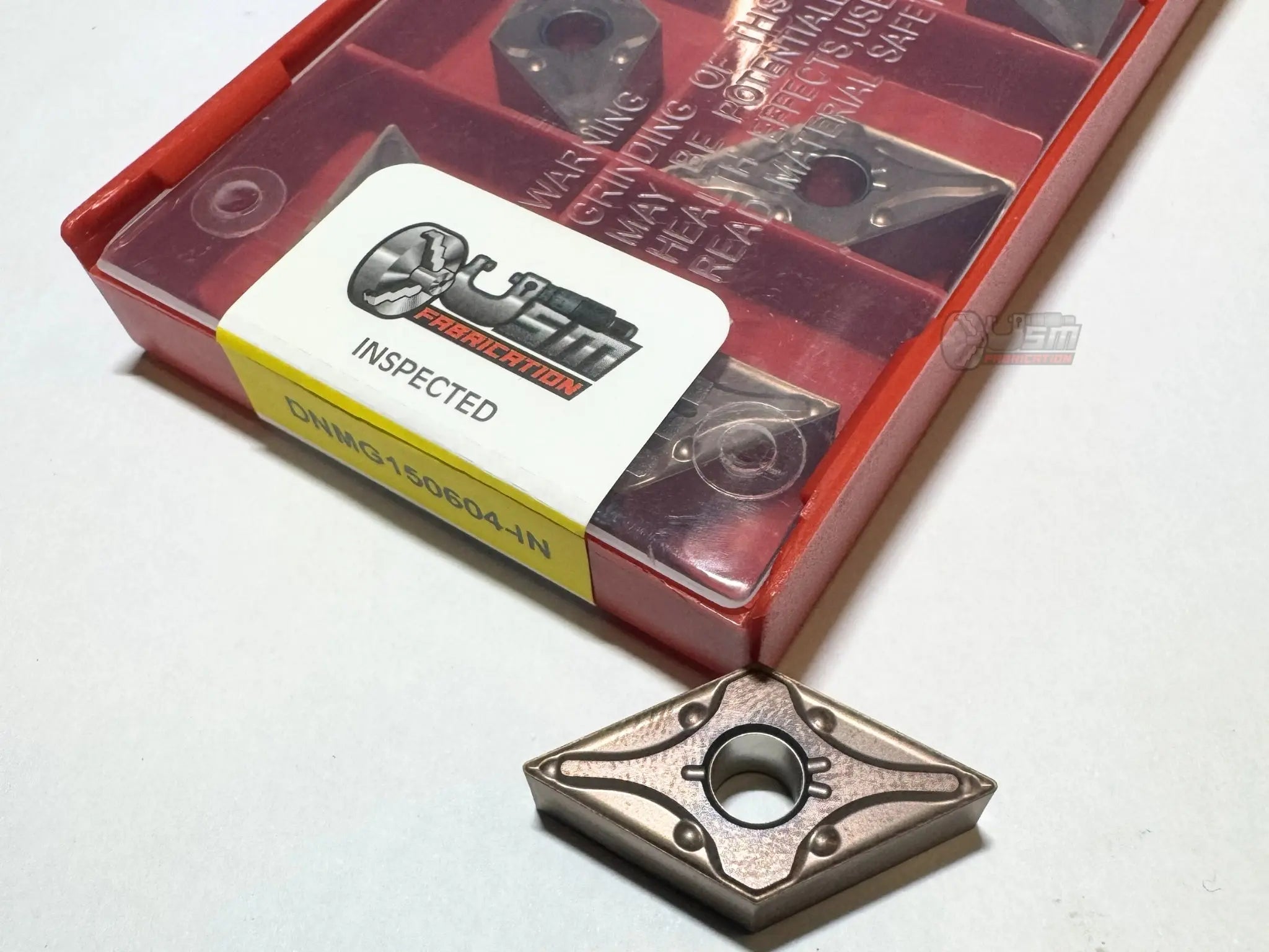 Plaquette DNMG inox – Série USMfabrication™ USMfabrication