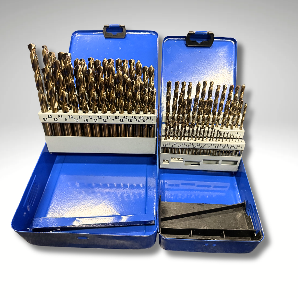 Coffret forets HSS Cobalt 1–10 mm (pas 0,1 mm) – Précision – Série USMfabrication™ USMfabrication