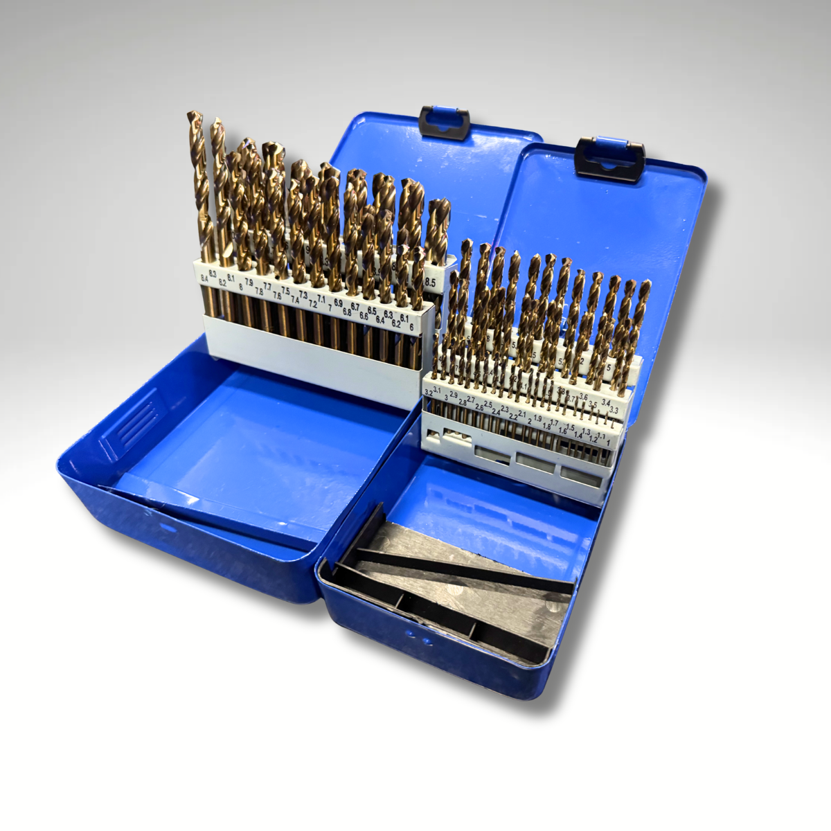 Coffret forets HSS Cobalt 1–10 mm (pas 0,1 mm) – Précision – Série USMfabrication™ USMfabrication