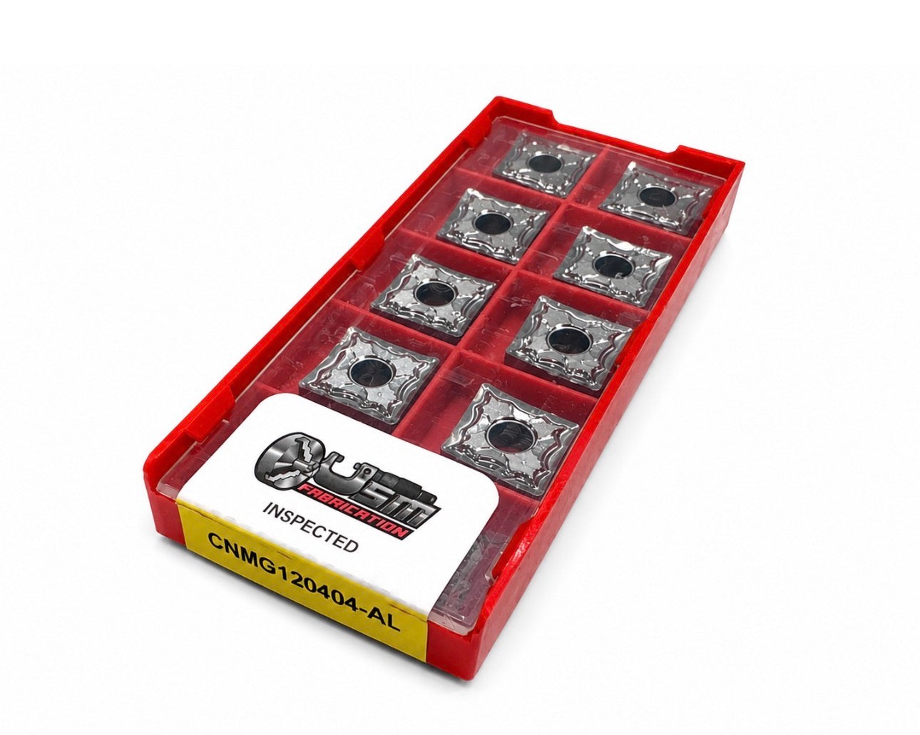 Plaquette CNMG carbure pour l'aluminium – Tournage extérieur, rayon 0,4 & 0,8 mm USMfabrication